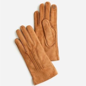J Crew Suede Tech Touch Gloves